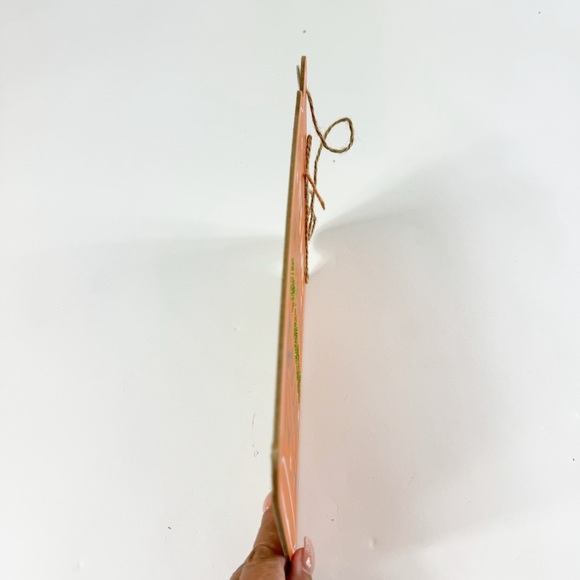 166.🐣 Halloween Hocus Pocus Sign Orange Hanging Decor 7.5”x11.5” Mason Jar Shape - Picture 4 of 5